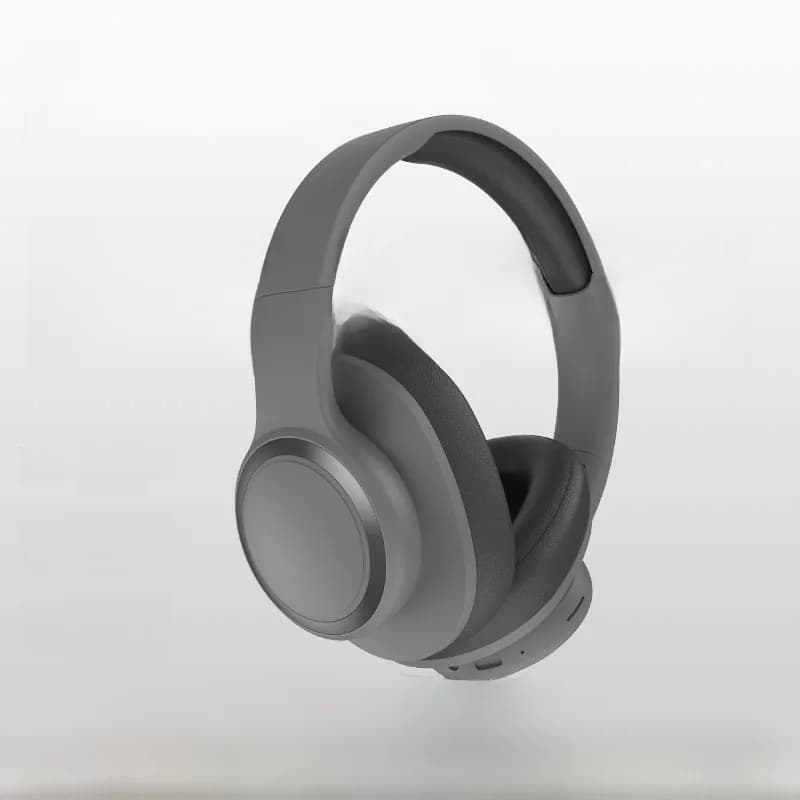 Fon Kepala Over-Ear Bluetooth Tanpa Wayar dengan Radio FM dan Slot Kad TF