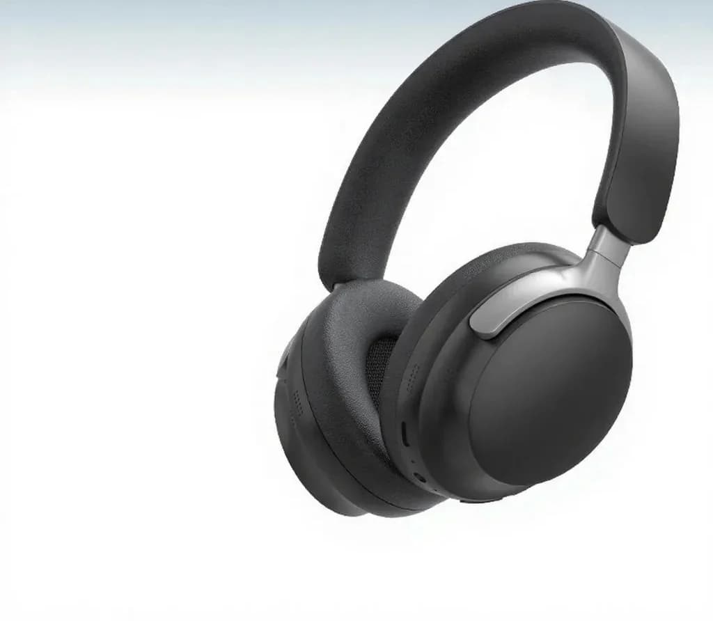 Fon Telinga Tanpa Wayar Over-Ear dengan Radio FM & Bateri Tahan Lama