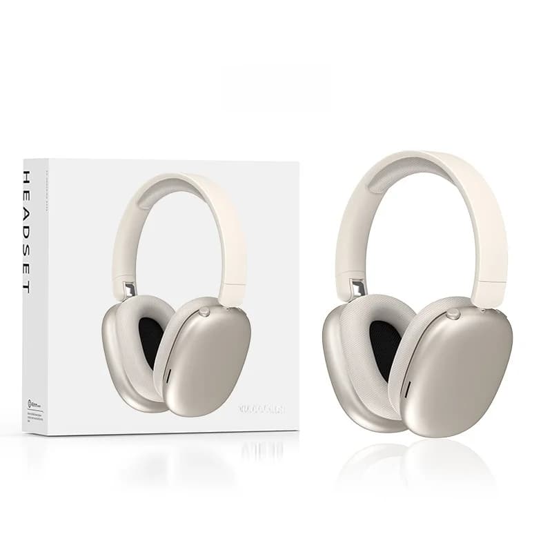 Fon Telinga Over-Ear Bluetooth Tanpa Wayar dengan Hayat Bateri Panjang