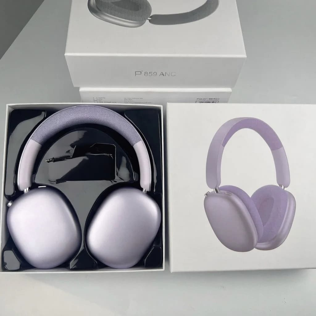 Fon Telinga Tanpa Wayar Over-Ear dengan Pembatalan Hingar Aktif dan Jangka Hayat Bateri Panjang