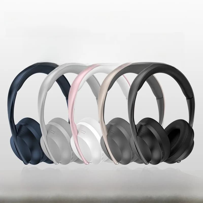 Fon Telinga Bluetooth Tanpa Wayar Over-Ear dengan Radio FM & AUX
