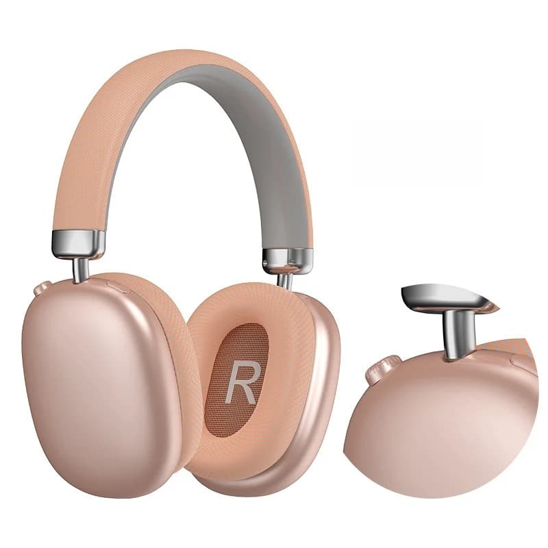 Fon Telinga Tanpa Wayar Over-Ear Bluetooth 5.4 Hayat Bateri Panjang Boleh Lipat
