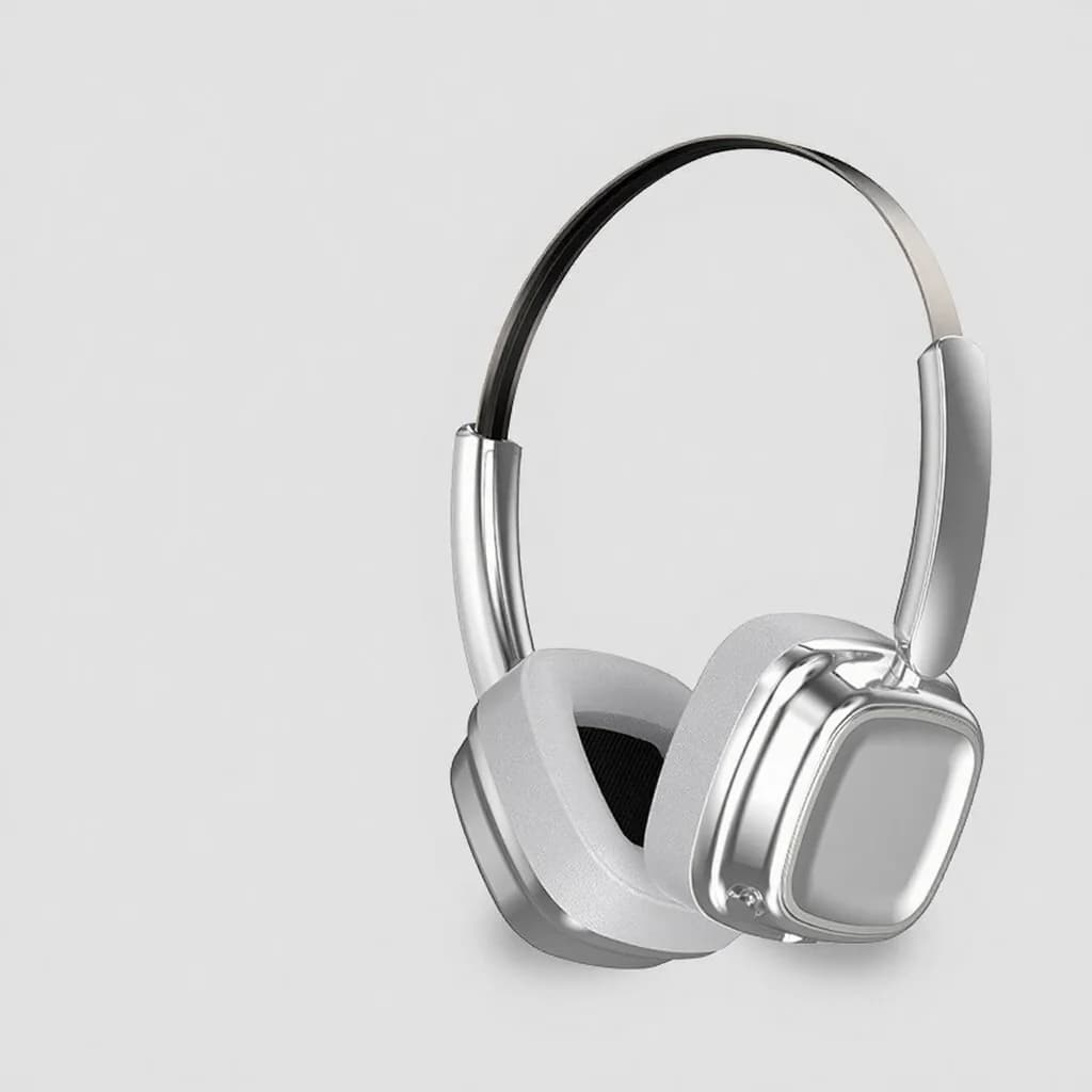 Fon Kepala Tanpa Wayar Over-Ear Retro Bluetooth 5.4 Bass Stereo