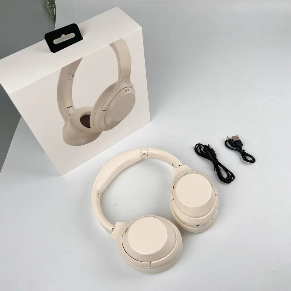 Fon Kepala Bluetooth Tanpa Wayar Over-Ear dengan Pembatalan Bunyi Aktif