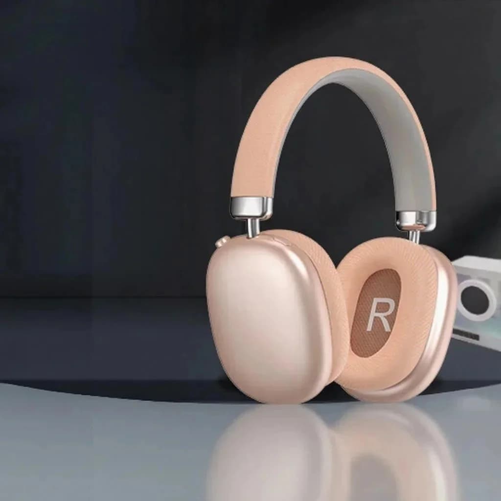 Fon Telinga Tanpa Wayar Over-Ear Bluetooth 5.4 Hayat Bateri Panjang Boleh Lipat