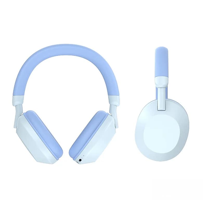 Fon Kepala Over-Ear Tanpa Wayar dengan Radio FM & Bluetooth 5.4