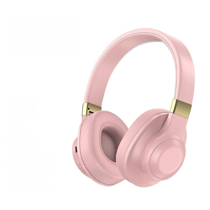 Fon Kepala Bluetooth Over-Ear Tanpa Wayar dengan Bass Mendalam dan Hayat Bateri Panjang