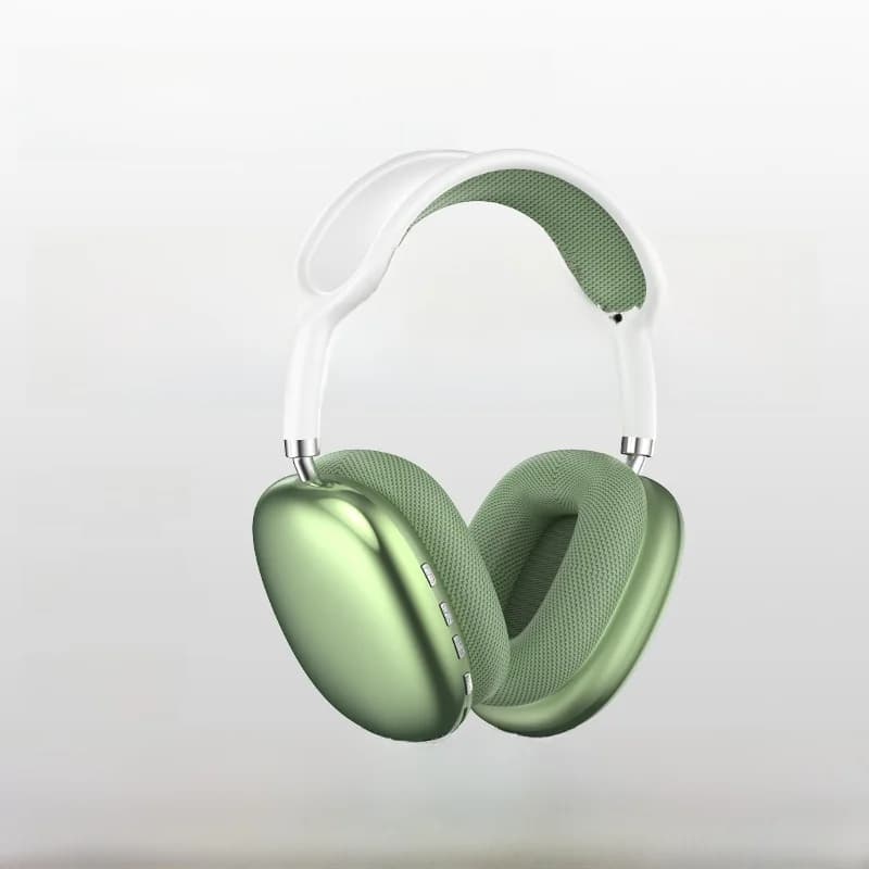 Fon Telinga Bluetooth Tanpa Wayar Over-Ear dengan Radio FM dan Slot Kad TF