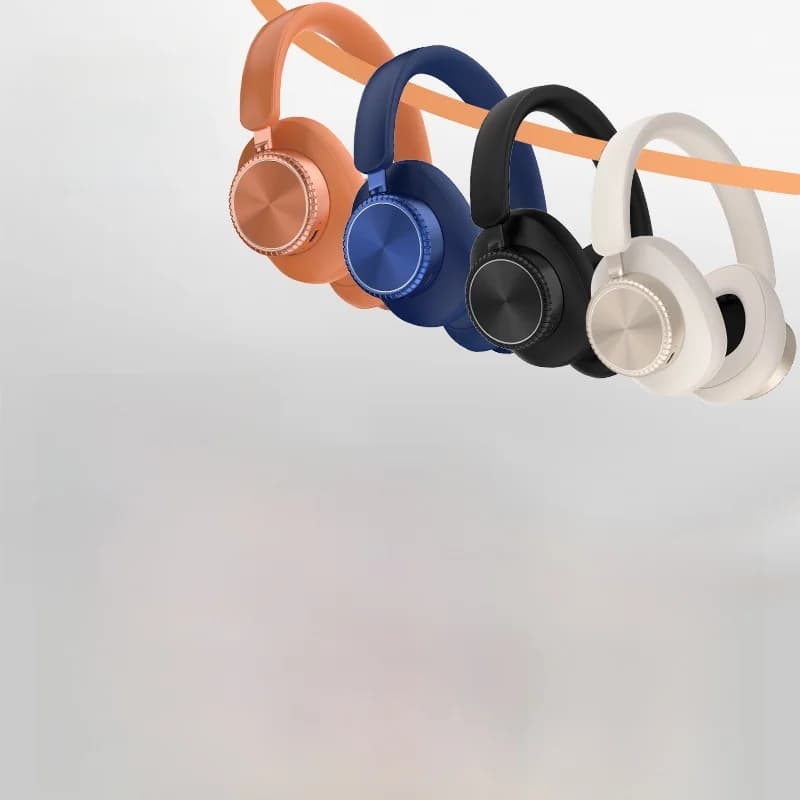 Fon Kepala Tanpa Wayar Over-Ear dengan Pembatalan Hingar Aktif & Bateri 35J
