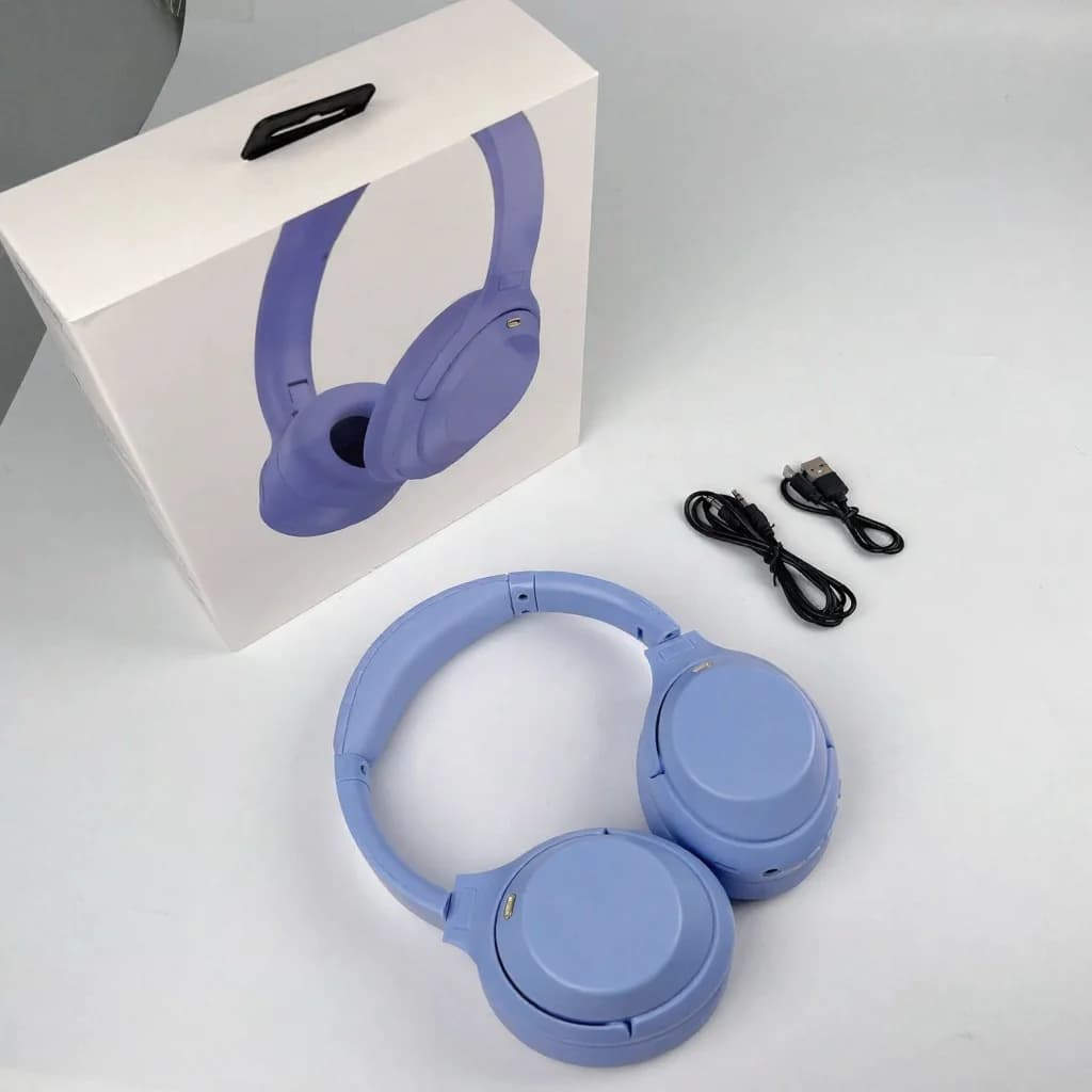 Fon Telinga Over-Ear Tanpa Wayar dengan Pembatalan Bunyi Aktif dan Type-C