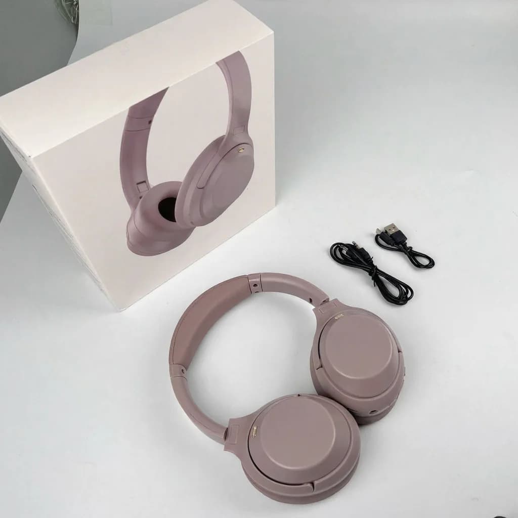 Fon Telinga Over-Ear Tanpa Wayar dengan Pembatalan Bunyi Aktif dan Type-C