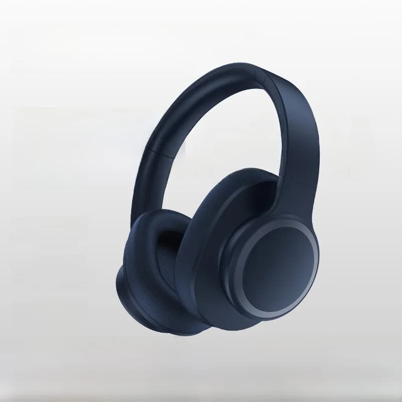 Fon Telinga Bluetooth Over-Ear dengan Pembatalan Hingar Aktif dan Mikrofon