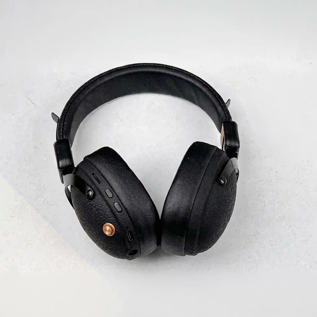 Fon Telinga Over-Ear Tanpa Wayar Retro Dengan Bluetooth 5.4 dan Hayat Bateri Panjang