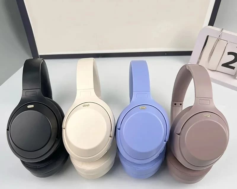 Fon Kepala Bluetooth Tanpa Wayar Over-Ear dengan Pembatalan Bunyi Aktif