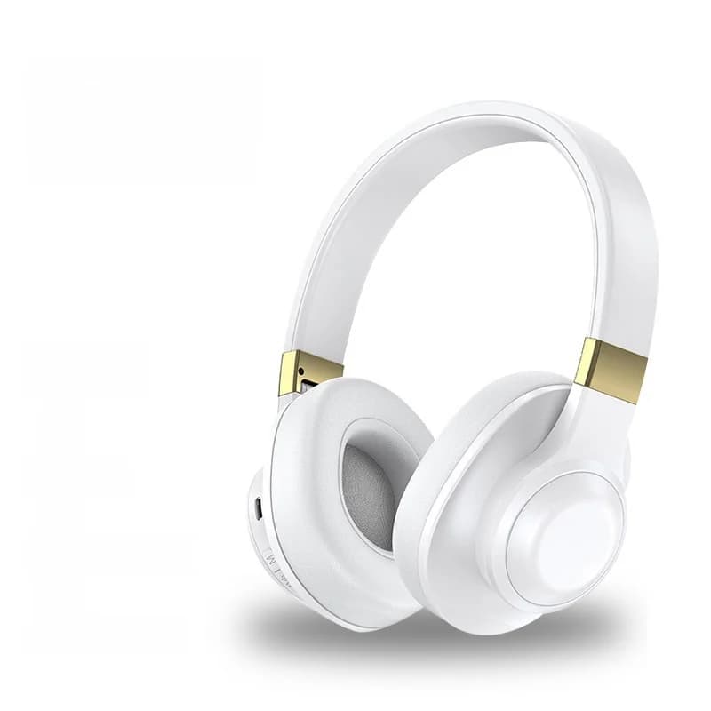 Fon Kepala Bluetooth Over-Ear Tanpa Wayar dengan Bass Mendalam dan Hayat Bateri Panjang