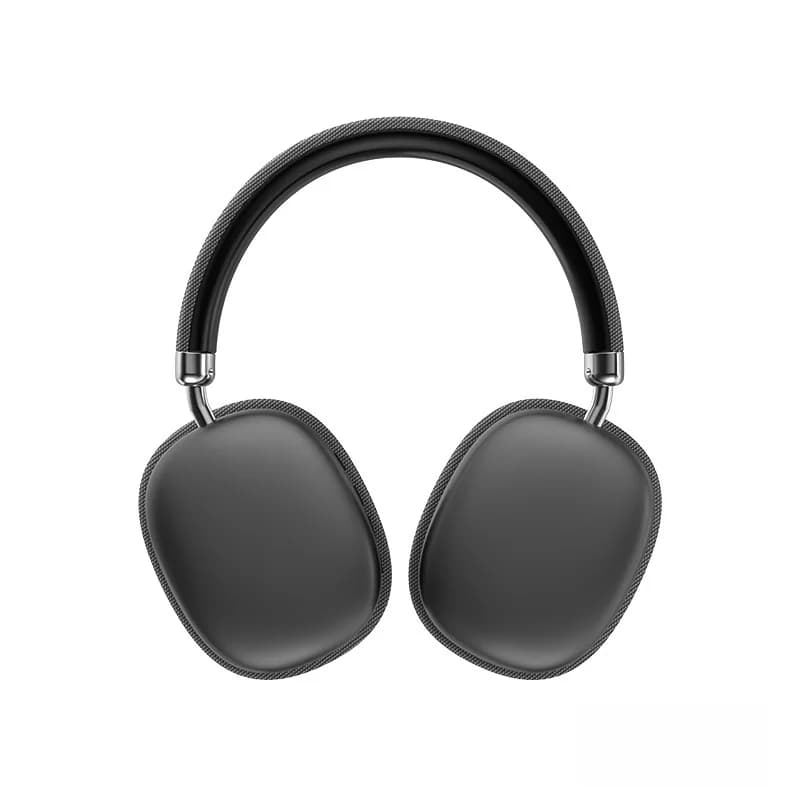 Fon Kepala Tanpa Wayar Over-Ear dengan Radio FM, Slot Kad TF dan Mod Berwayar