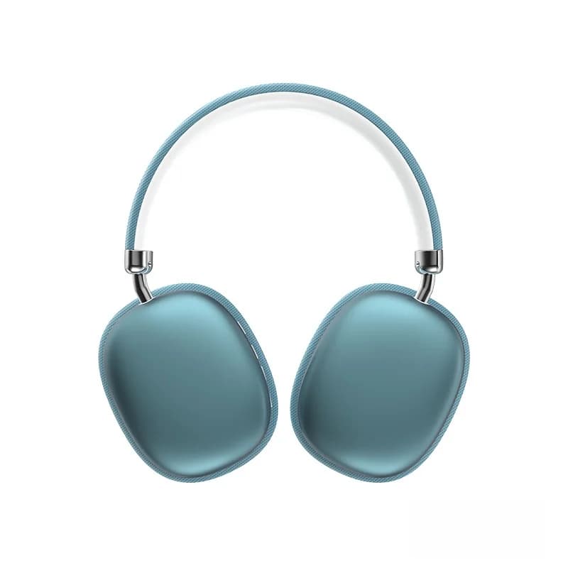 Fon Kepala Tanpa Wayar Over-Ear dengan Radio FM, Slot Kad TF dan Mod Berwayar