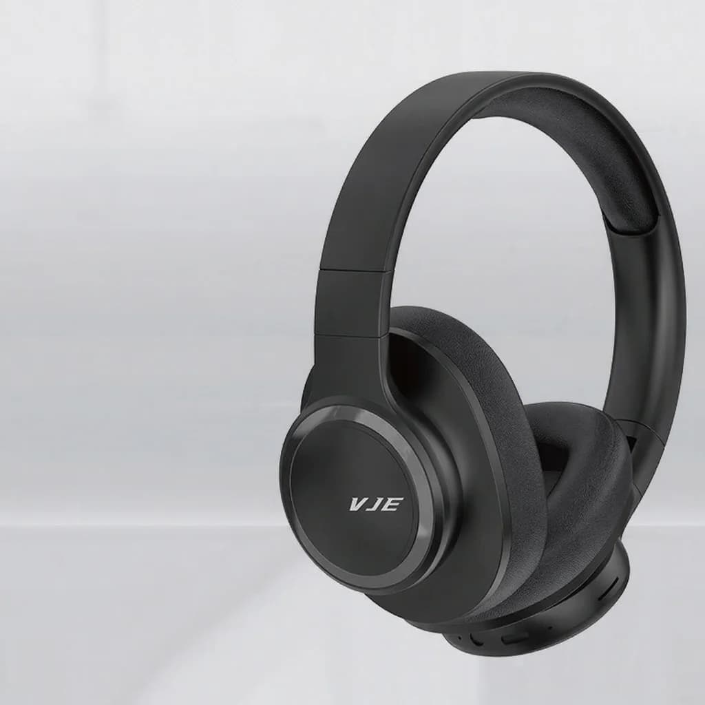 Fon Kepala Tanpa Wayar Over-Ear dengan Bateri Tahan Lama & Bluetooth 5.4