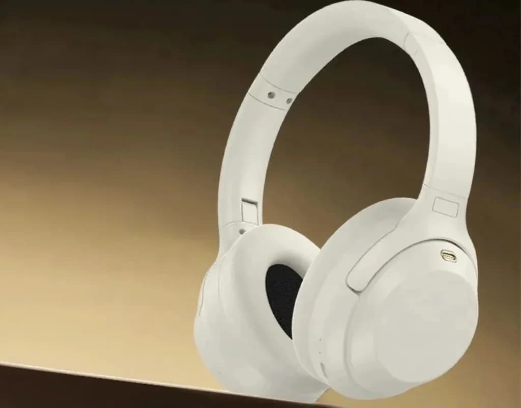 Fon Telinga Over-Ear Tanpa Wayar dengan Pembatalan Bunyi Aktif dan Type-C