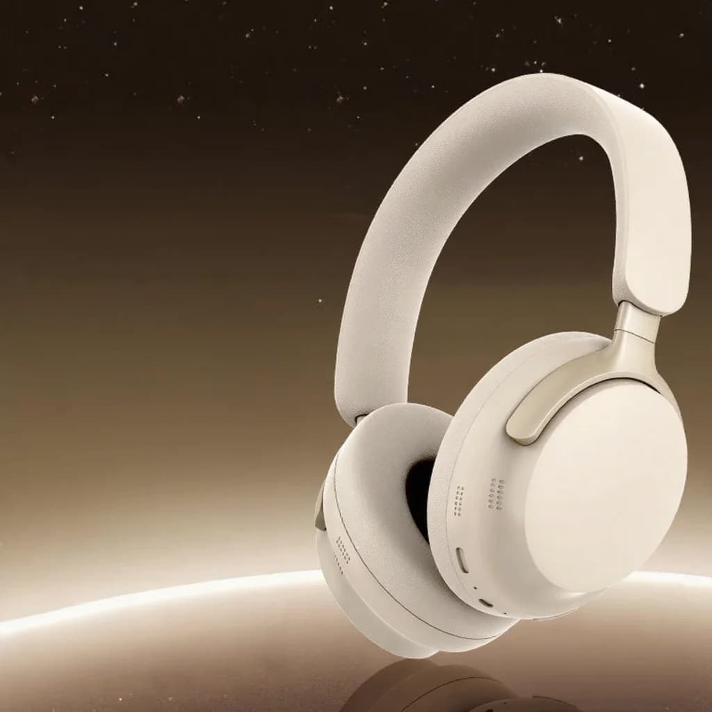 Fon Kepala Over-Ear Bluetooth Tanpa Wayar dengan Pengecasan Type-C dan Bunyi Stereo