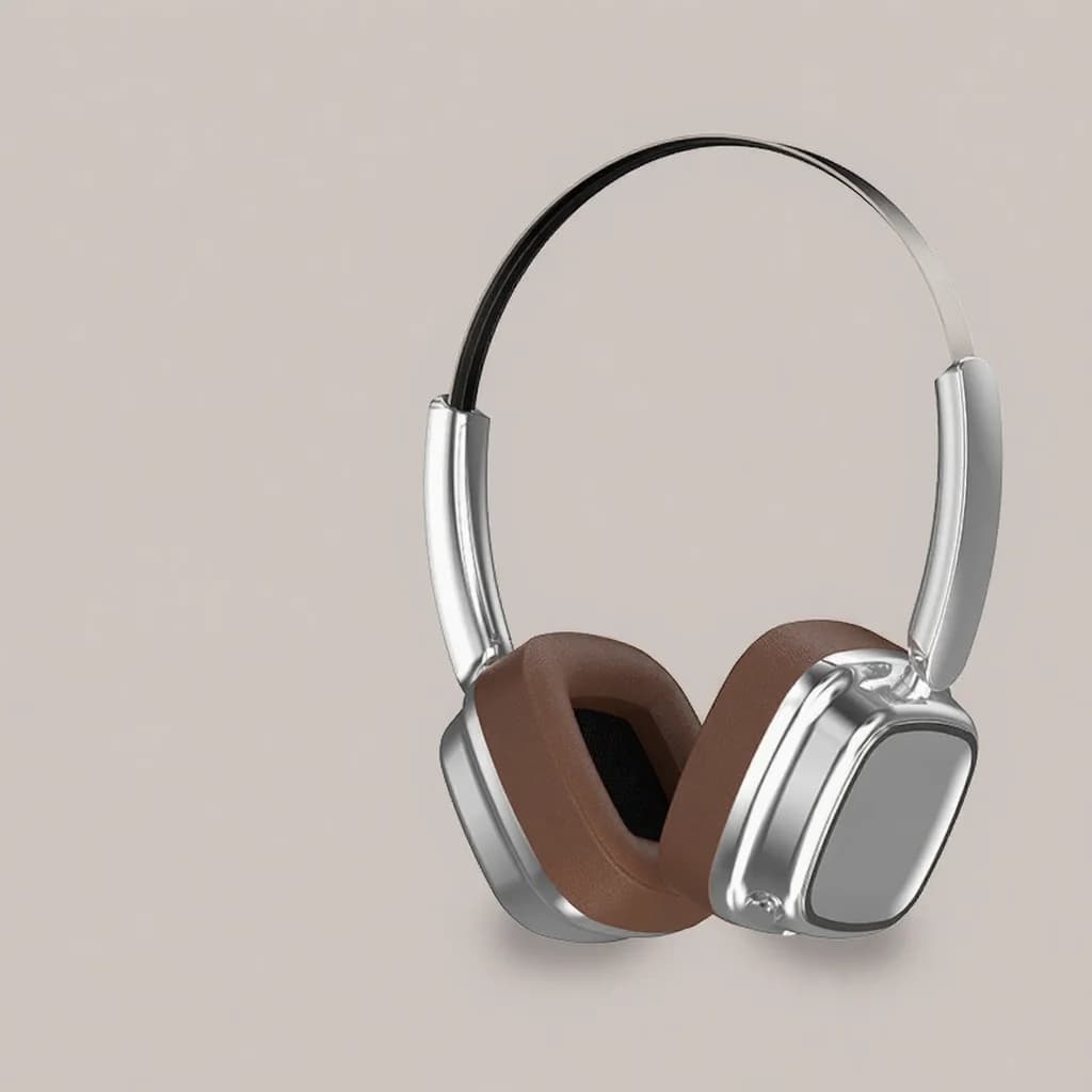 Fon Kepala Tanpa Wayar Over-Ear Retro Bluetooth 5.4 Bass Stereo