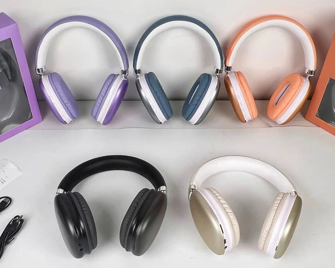 Fon Kepala Tanpa Wayar Over-Ear dengan Bluetooth 5.4 & Hayat Bateri Panjang