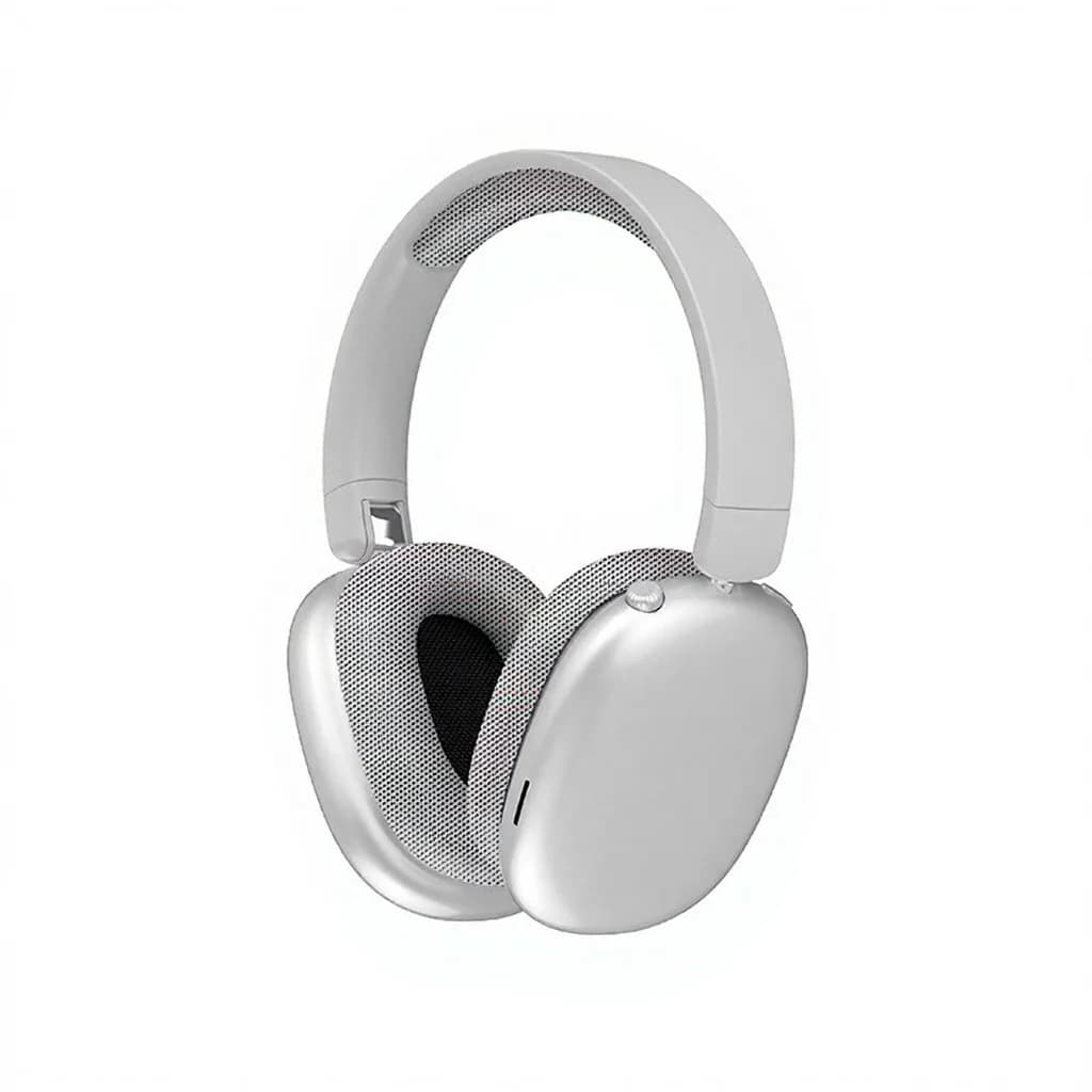 Fon Telinga Bluetooth Tanpa Wayar Over-Ear dengan Radio FM dan Slot Kad TF