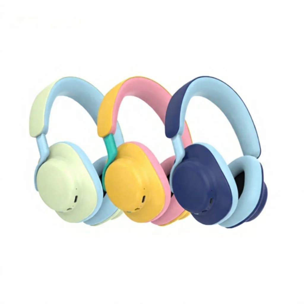 Fon Kepala Bluetooth Tanpa Wayar Over-Ear dengan Radio FM dan AUX