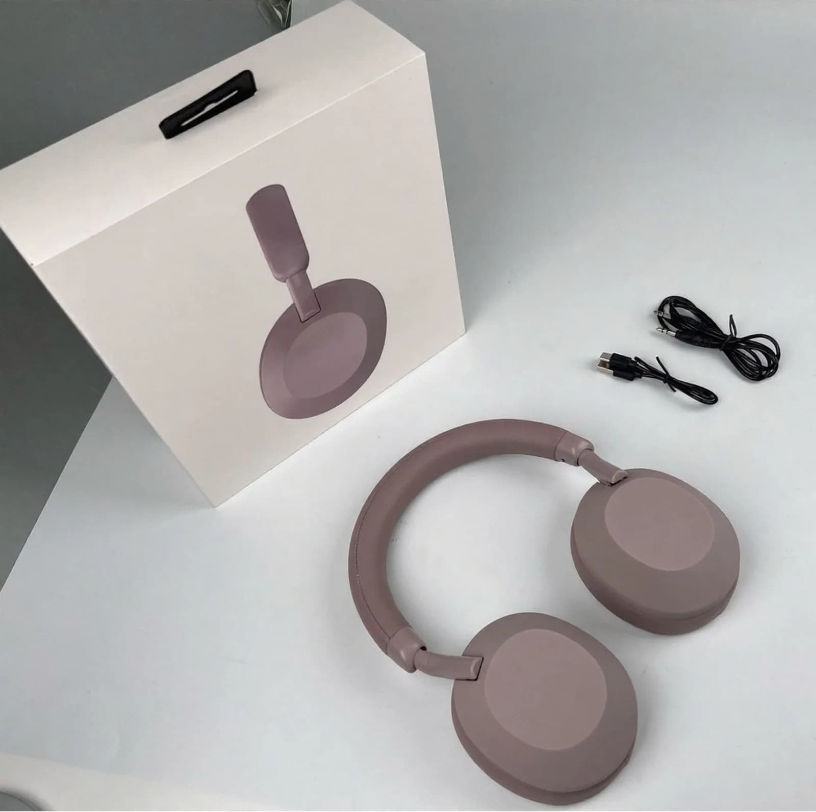 Fon Telinga Tanpa Wayar Bluetooth Over-Ear ANC Pembatalan Hingar Aktif