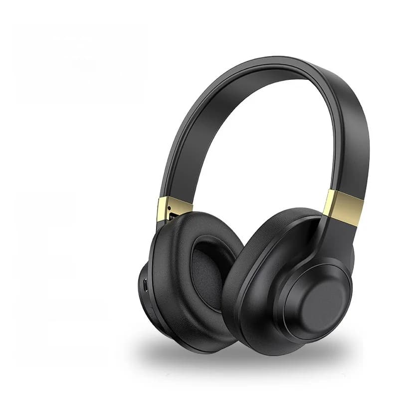 Fon Kepala Bluetooth Over-Ear Tanpa Wayar dengan Bass Mendalam dan Hayat Bateri Panjang
