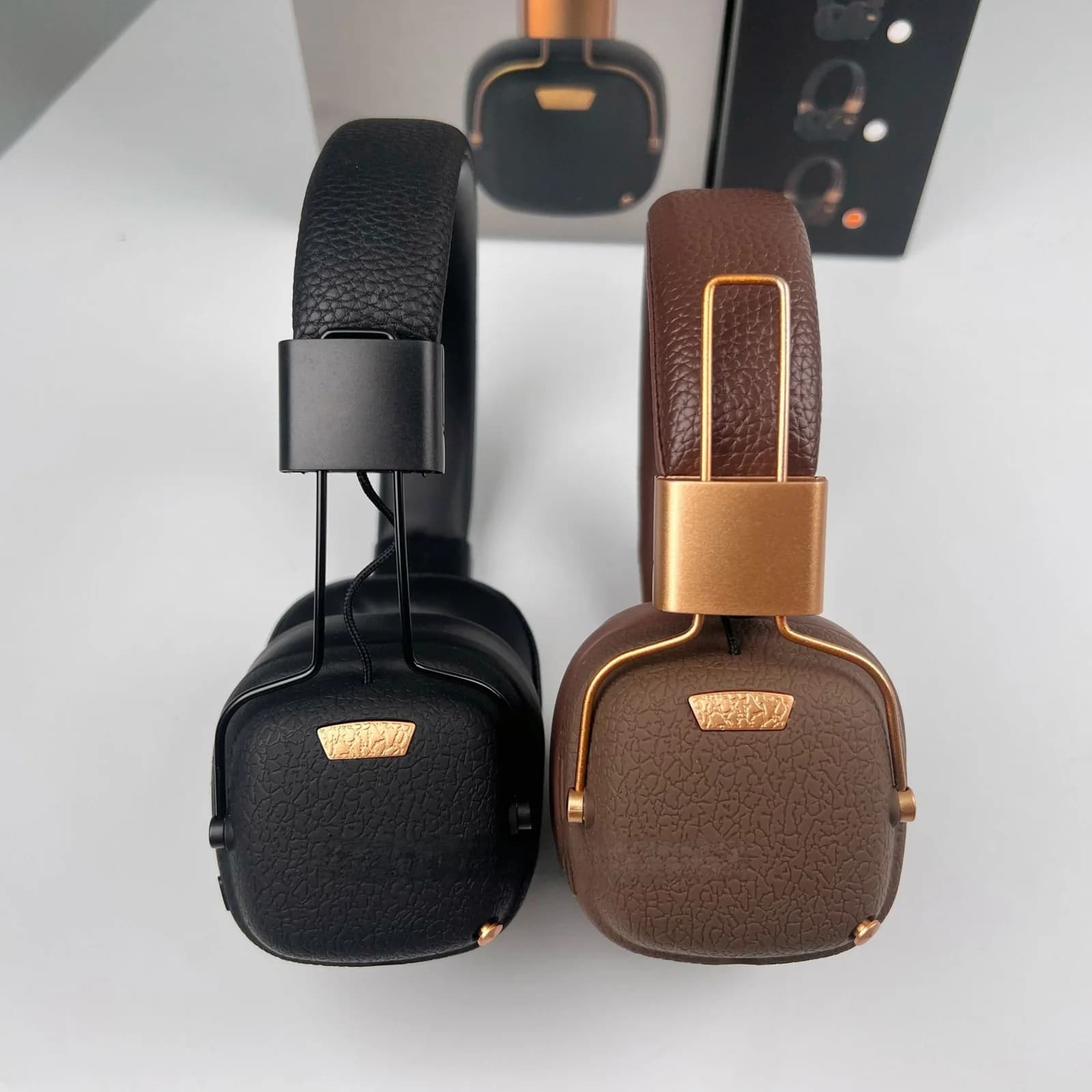 Fon Telinga Tanpa Wayar Bluetooth Retro dengan Mod Bunyi EQ