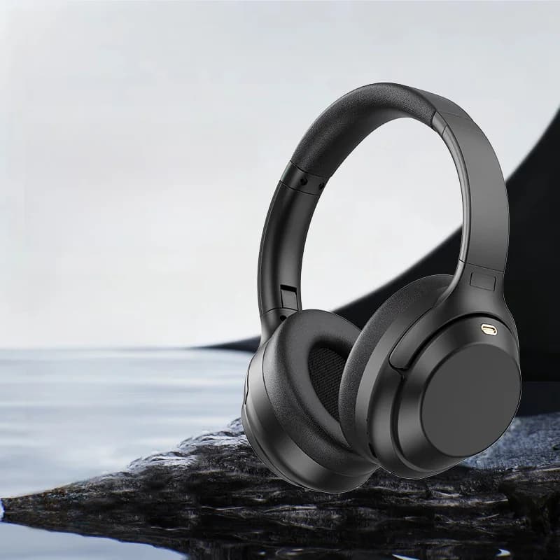Fon Kepala Bluetooth Tanpa Wayar Over-Ear dengan Pembatalan Bunyi Aktif