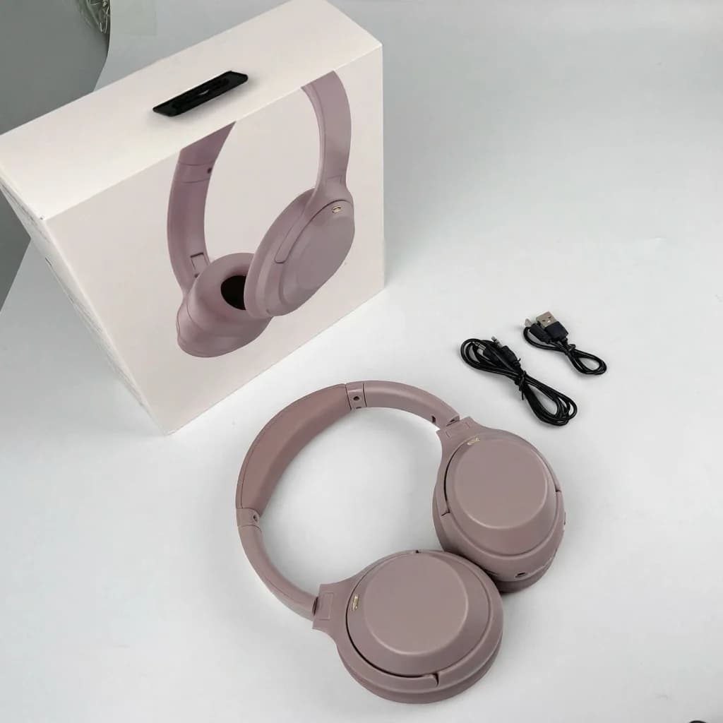 Fon Kepala Bluetooth Tanpa Wayar Over-Ear dengan Pembatalan Bunyi Aktif