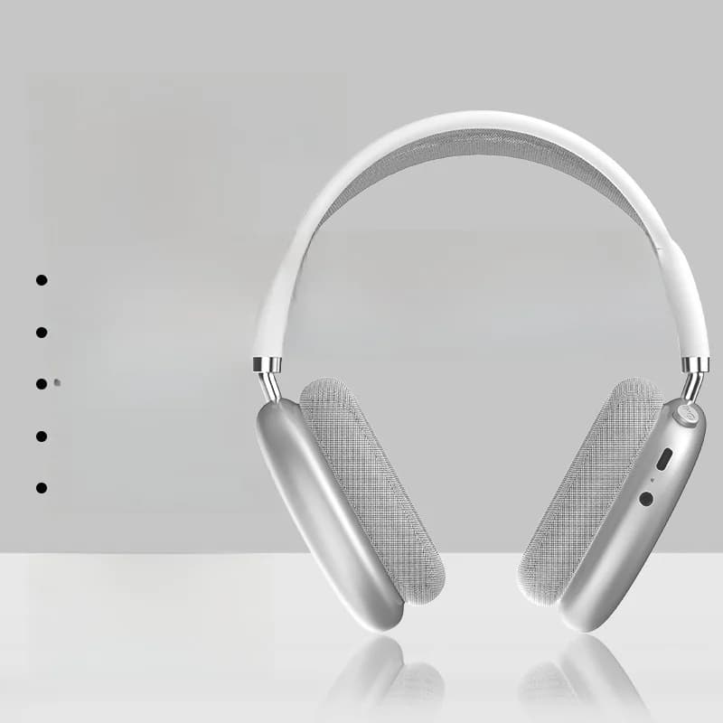 Fon Kepala Bluetooth Tanpa Wayar dengan Radio FM dan Slot Kad TF