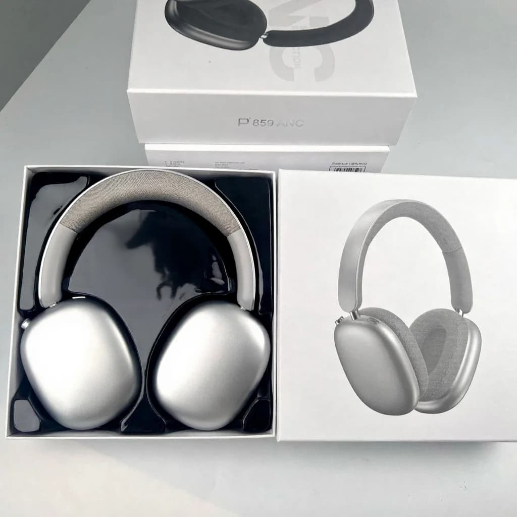 Fon Telinga Tanpa Wayar Over-Ear dengan Pembatalan Hingar Aktif dan Jangka Hayat Bateri Panjang