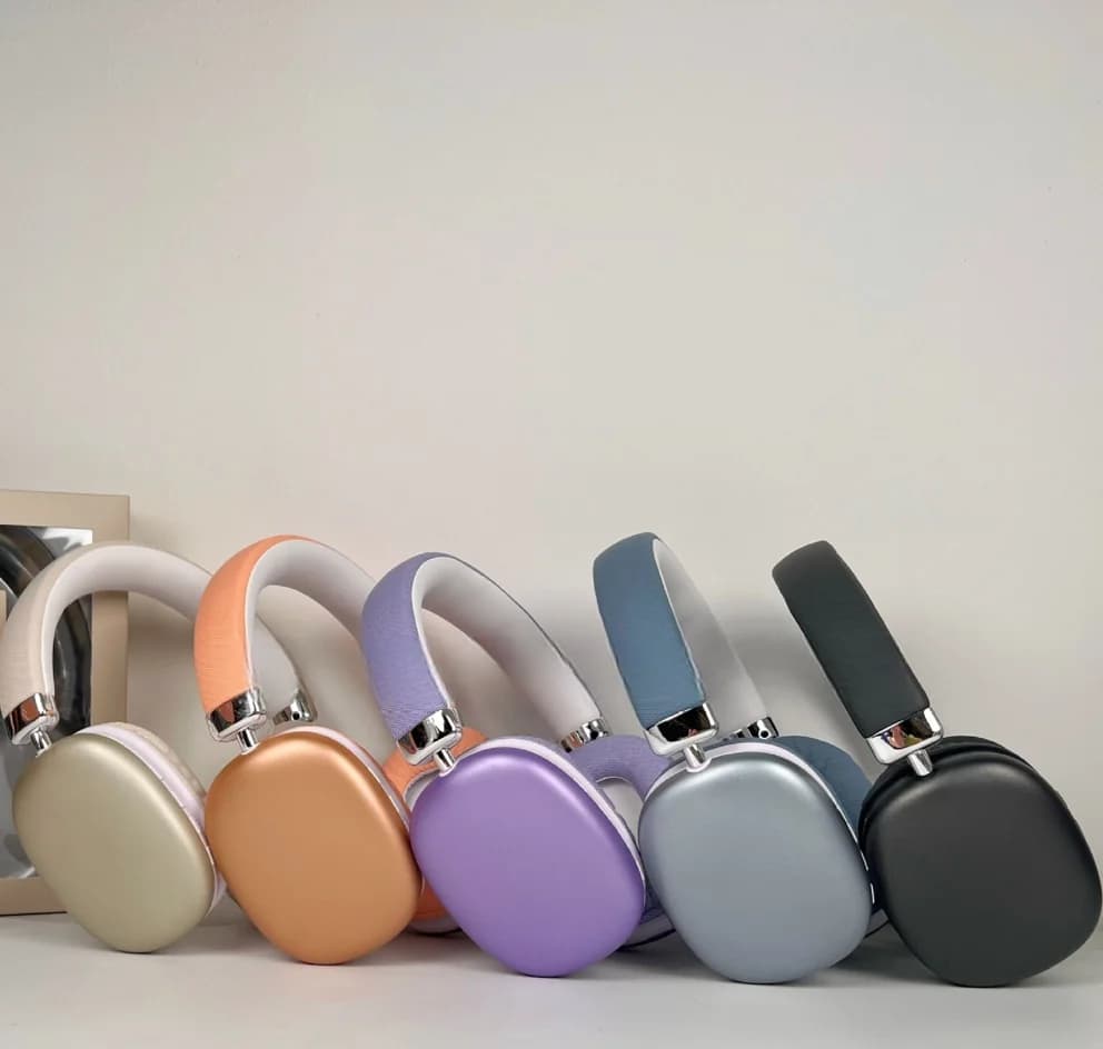 Fon Kepala Tanpa Wayar Over-Ear dengan Bluetooth 5.4 & Hayat Bateri Panjang