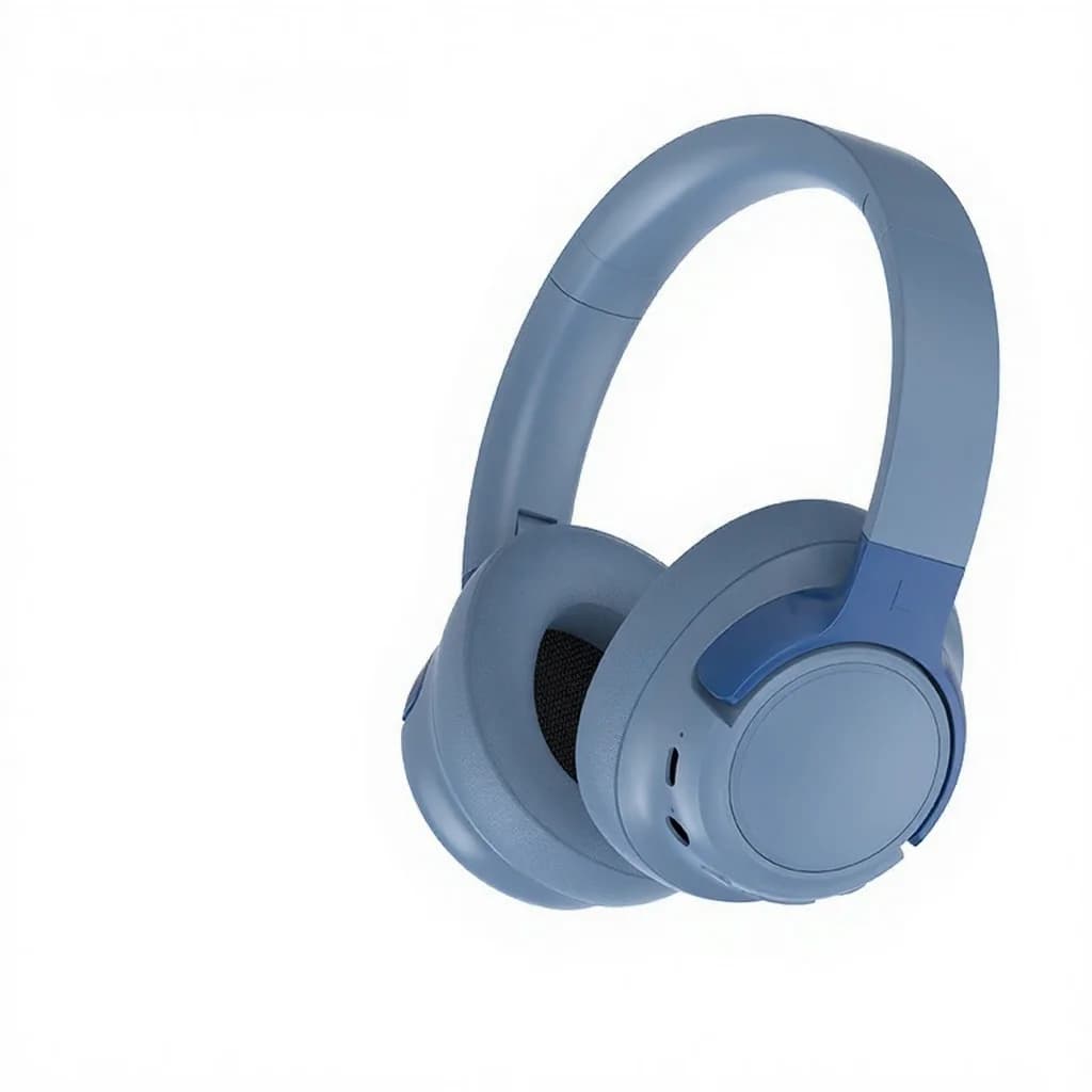 Fon Kepala Bluetooth Over-Ear Tanpa Wayar dengan Pembatalan Bunyi Aktif