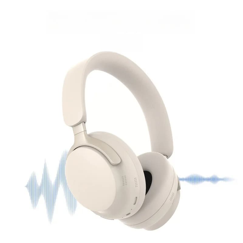Fon Telinga Bluetooth Tanpa Wayar Over-Ear dengan Bunyi Stereo 3D & Bateri Tahan Lama