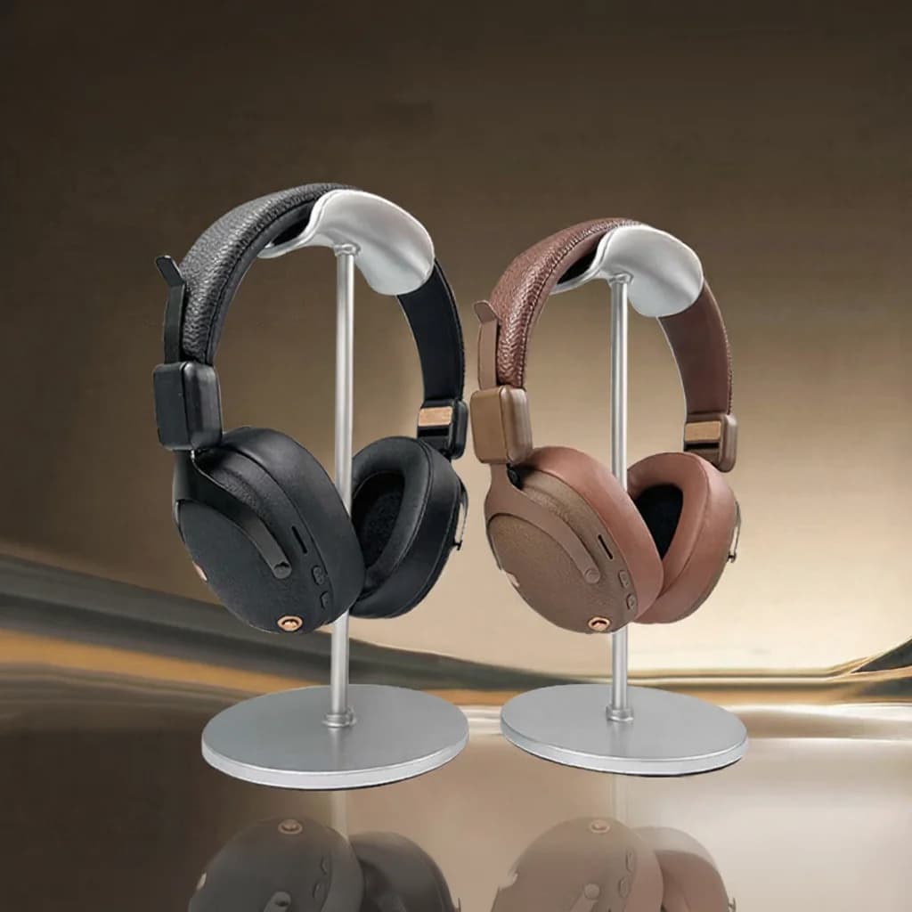 Fon Telinga Over-Ear Tanpa Wayar Retro Dengan Bluetooth 5.4 dan Hayat Bateri Panjang