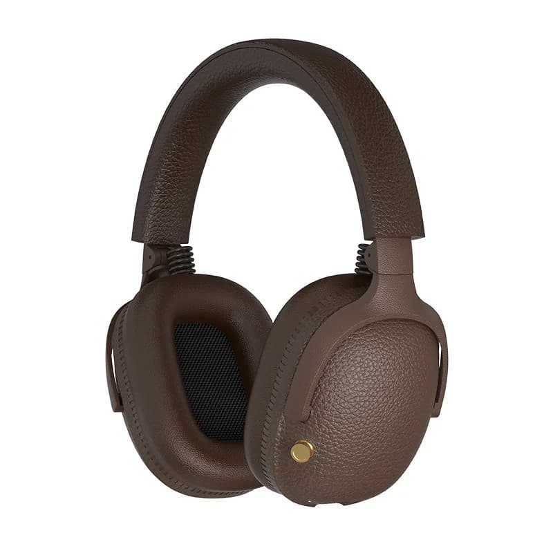 Fon Kepala Bluetooth Over-Ear Retro Set Stereo Tanpa Wayar dengan Mikrofon