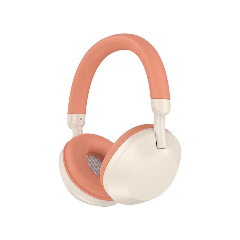 Fon Kepala Over-Ear Tanpa Wayar dengan Radio FM & Bluetooth 5.4