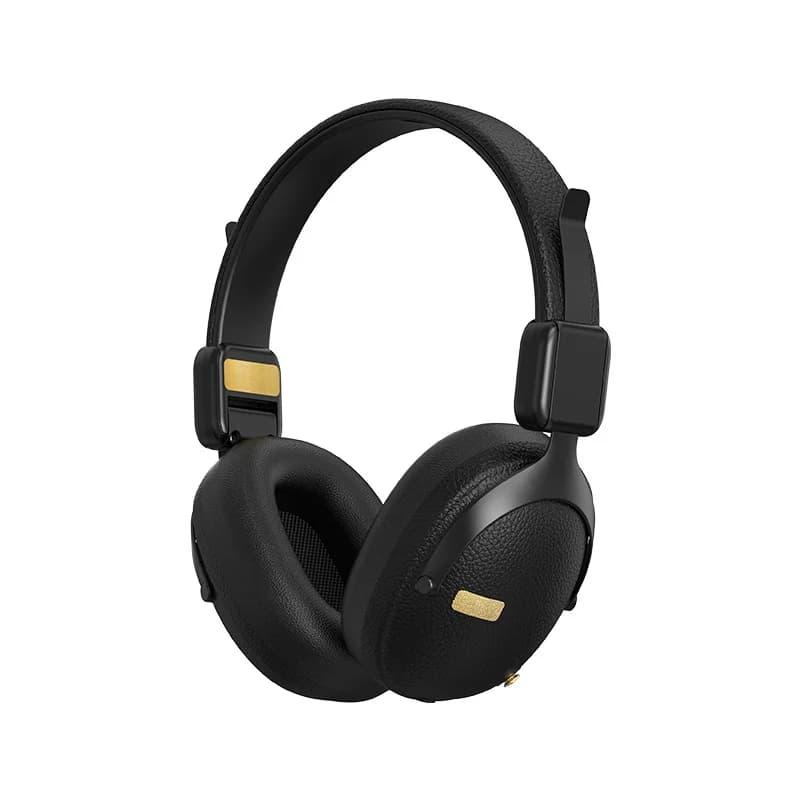 Fon Telinga Over-Ear Tanpa Wayar Retro Dengan Bluetooth 5.4 dan Hayat Bateri Panjang