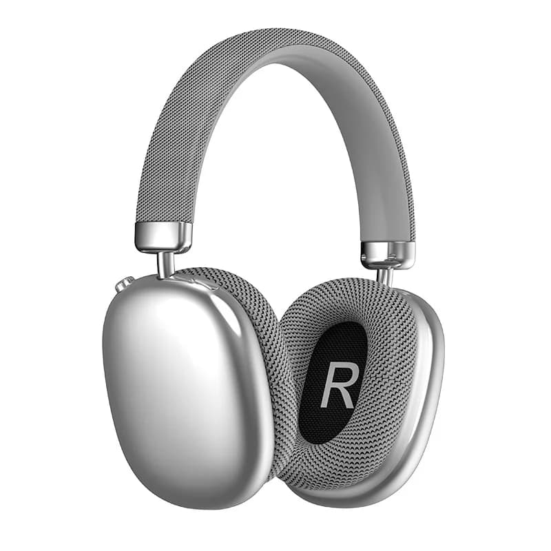 Fon Kepala Bluetooth Tanpa Wayar Over-Ear dengan Radio FM & Slot Kad TF